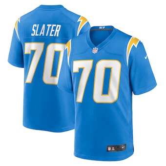 mens nike rashawn slater powder blue los angeles chargers ga